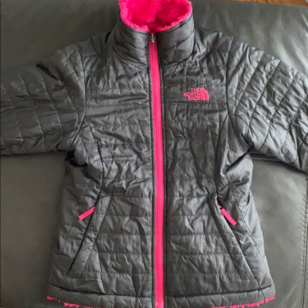 North face reversible jacket